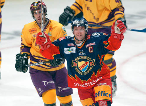 Per Hållberg, Färjestad och Mikael Johansson,