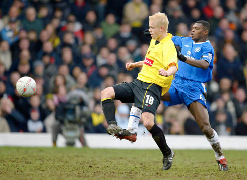  Marcel Desailly, Chelsea och Heidar Helguson, Watford 