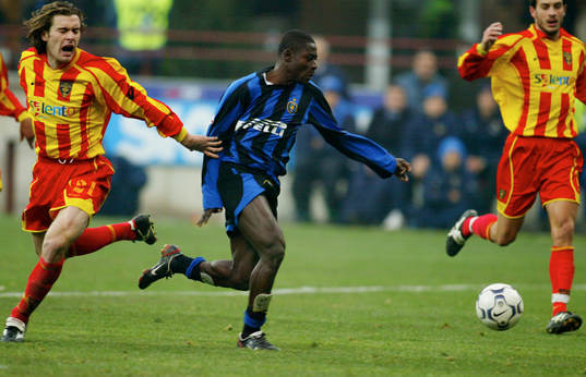  Lorenzo Siviglia, Lecce och Obafemi Martins, Inter