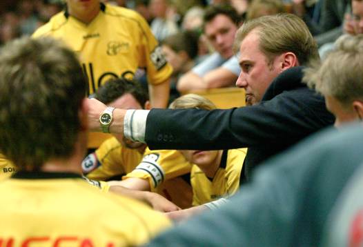  innomhusfotboll, turnering: Magnus Haglund, tränare, Elfsborg.