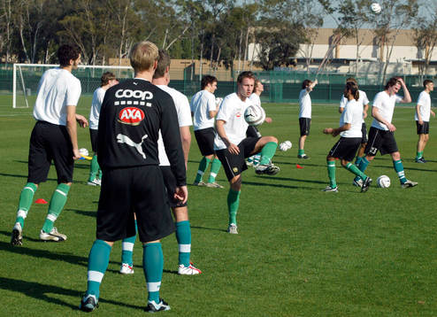 Fotboll, Tränigsläger, träning, Hammarby