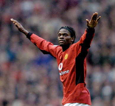 Louis Saha, Manchester U jubel