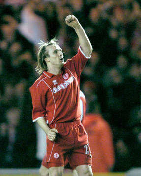  Boudewijn Zenden - Middlesbrough jublar (Jubel) 