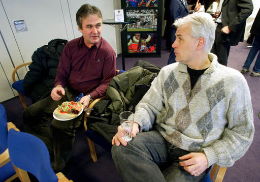  Ralf Edström och Glenn Hysén.