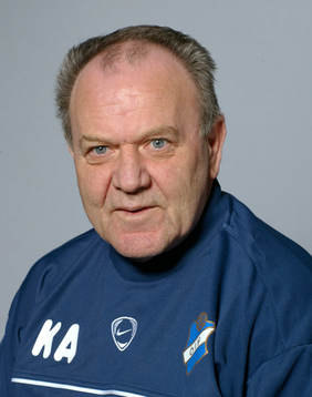 Fotboll, Superettan, Porträtt, Öster, Kenth Axelsson (lagledare).