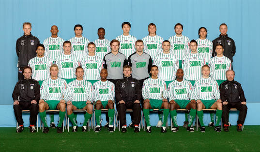 Bakre raden från vänster: Roger Nordstrand