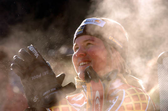 Anja Pärson, Sverige applåderar åt Tanjas seger