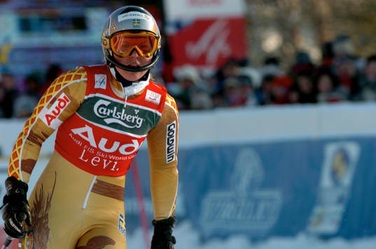 Anja Pärson, Sverige blev "bara" fyra