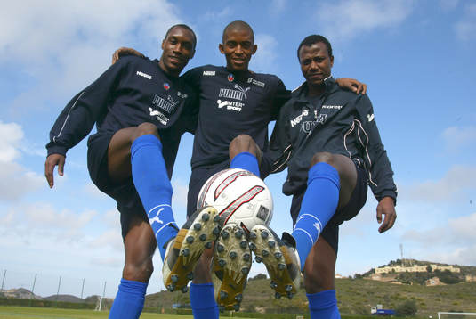 HIF-are från tre världsdelar, fr.v. Atiba Hutchinson,