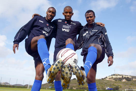 HIF-are från tre världsdelar, fr.v. Atiba Hutchinson,