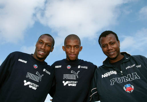 HIF-are från tre världsdelar, fr.v. Atiba Hutchinson,