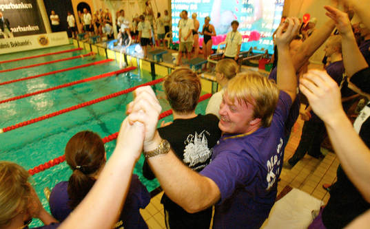 Simning, SM, Kortbana (Inne, Inne-SM, Kortbane-SM), 4 x 200