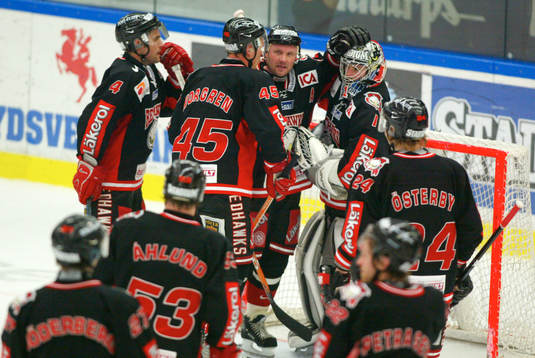 Andreas Hadelöv, målvakt, Peter Andersson, Johan Nogren