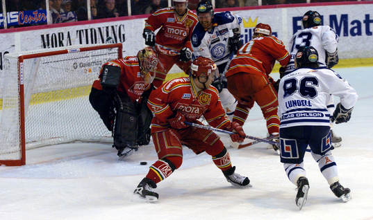 Per Lundell, Jens Nielsen och Johan Rosén, Leksand trycker