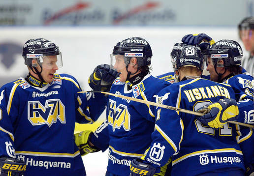 Anders Huusko och Jouni Loponen, HV 71 jublar (Jubel)