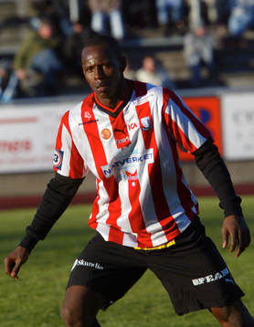 Nyförvärvet från Sierra Leone Samuel Barlay, Malmö