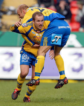  Jonas Wallerstedt och Andreas Hermansson, Sundsvall jublar (Jubel)