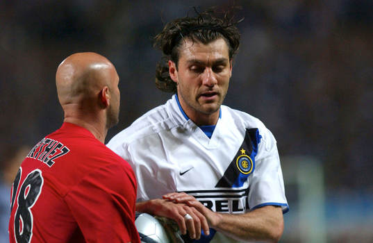 Fabien BARTHEZ, Marseille och Christian VIERI, Inter