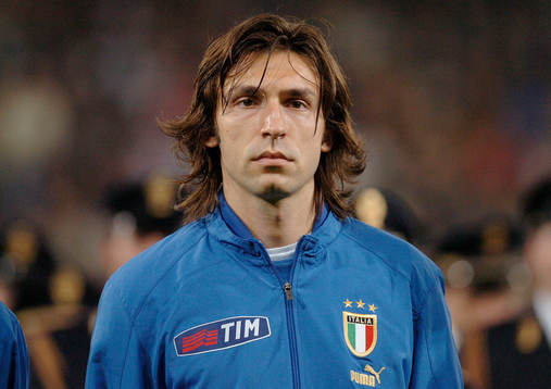 Fotboll, Pirlo, Italien.