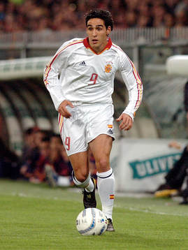 Fotboll, Vicente, Spanien.