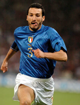 Fotboll, Zambrotta, Italien.