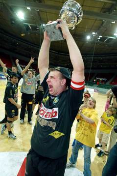 Sävehof Svenska Mästare Erik Fritzon, Sävehof jublar