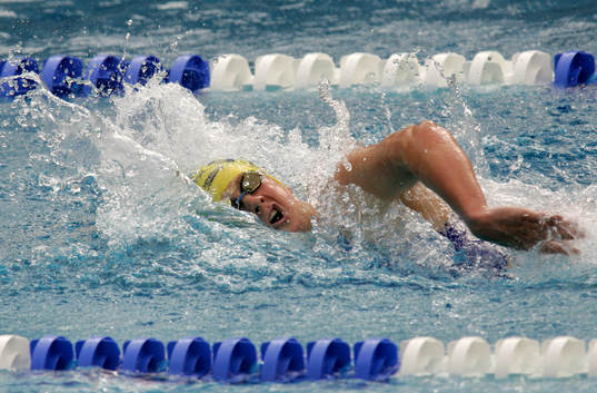 Simning, EM, Försök, 800 m frisim, Ann Berglund, Sverige