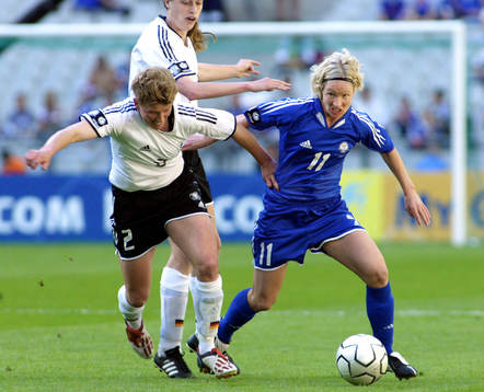  Victoria Svensson, Sverige och Kerstin Stegemann, Tyskland.