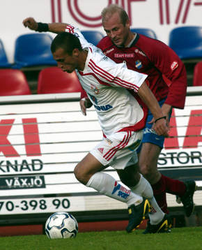  Öster och Peter Wibrån på efterkälken.