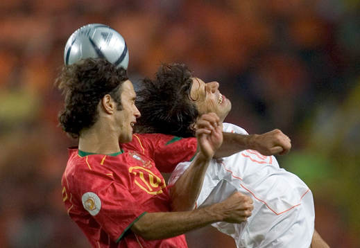Fotboll, Em, Portugal - Holland, Semifinal, 2-1, Portugal
