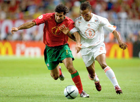 Fotboll, Em, Portugal - Holland, Semifinal, 2-1, Portugall