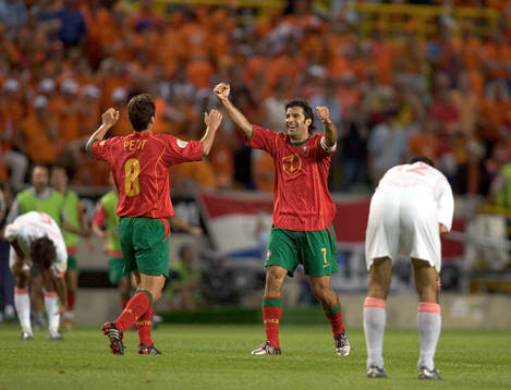Fotboll, Em, Portugal - Holland, Semifinal, 2-1, Portugall