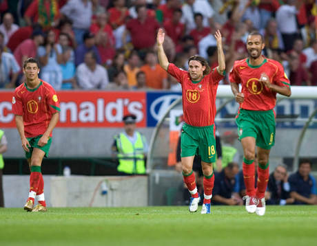 Fotboll, Em, Portugal - Holland, Semifinal, 2-1, Portugall