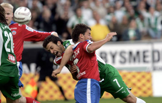 Kenneth Rasmussen, Helsingborg håller fast och drar omkull