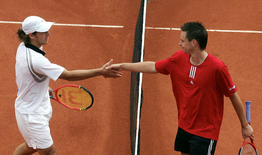 Tennis. Swedish Open.  - Grattis, du var bäst... Robin