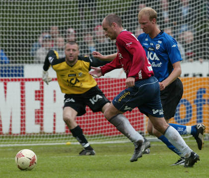2-2, Tryggvi Gudmundsson rundar Andreas Johansson och