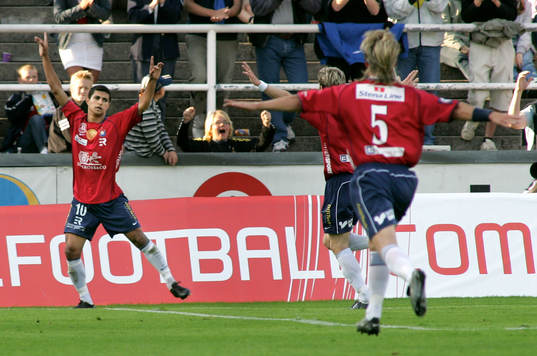 Ailton José Almeida, Örgryte, jubel