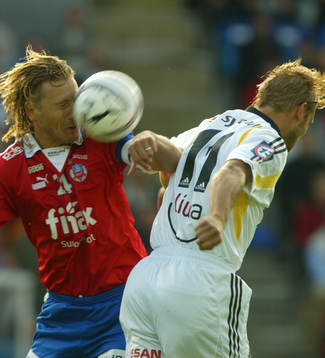  Jesper Jansson, Helsingborg och Martin Åslund, AIK.
