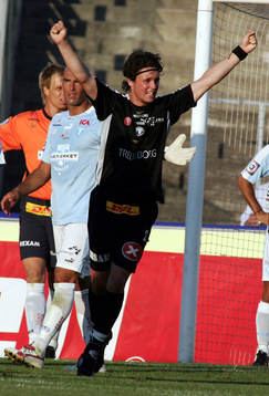 Jens Sloth, Trelleborg, jubel, glädje