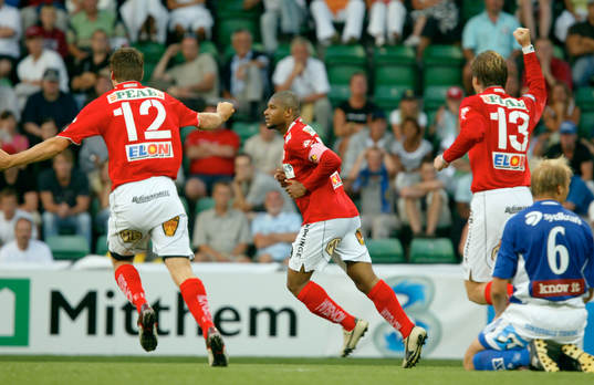 Dede Andersson, kalmar jublar