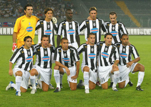 Juventus startelva, lagbild