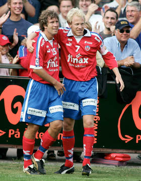 Fotboll. Allsvenskan. Helsingborg - Hammarby. Mattias