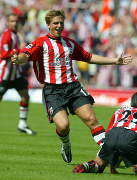  Anders Svensson, Southampton, Jubel.
