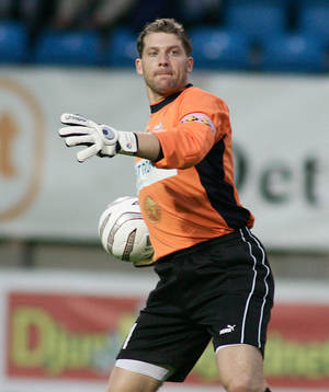 Fotboll. Allsvenskan. Kalmar. Petter Wastå, målvakt