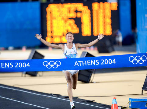 OS, Maraton, Marmorstadion, Stefano Baldini, Italien,