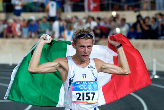 Stefano Baldini, Italien, OS-guld