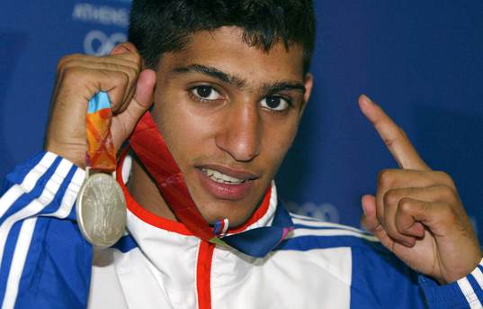 OS, Boxning, 60 kg, Amir Khan, England (Silver,