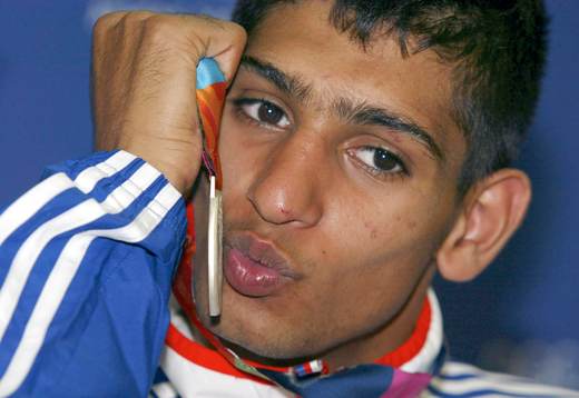OS, Boxning, 60 kg, Amir Khan, England (Silver,