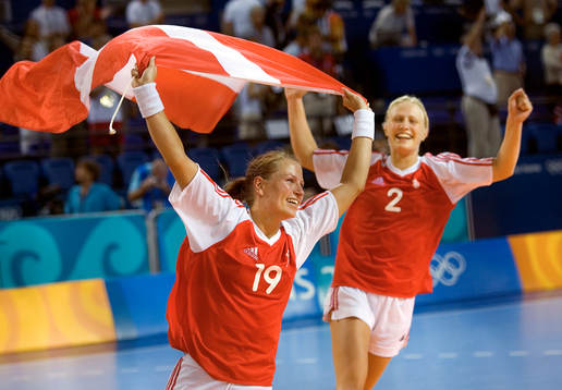 Guld till Danmark, jubel