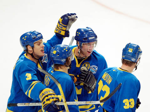Kim Johnsson, Henrik Zetterberg, Mattias Öhlund och